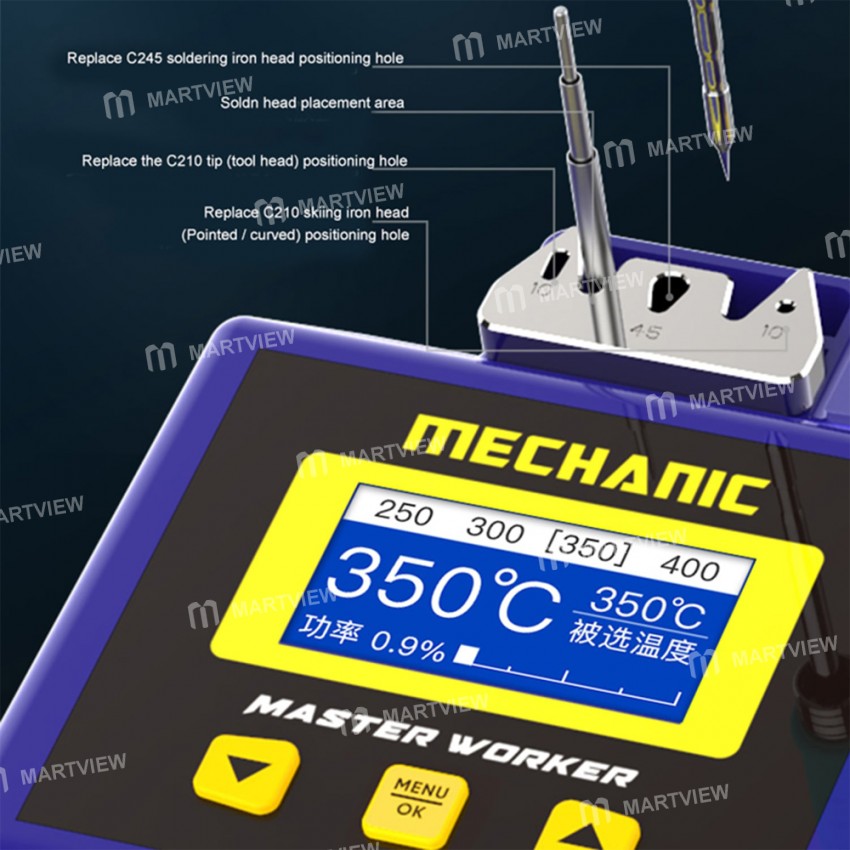Mechanic MA-SD01 Nano Soldering Station Optional T245 T210 T115 Soldering Handle C245 C210 C115 Tip