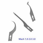 18 Kinds Ma1.0 / 2.0 / 3.0 / 4.0 / 5.0 High Toughness Soft Handmade Polishing Blade -5pcs