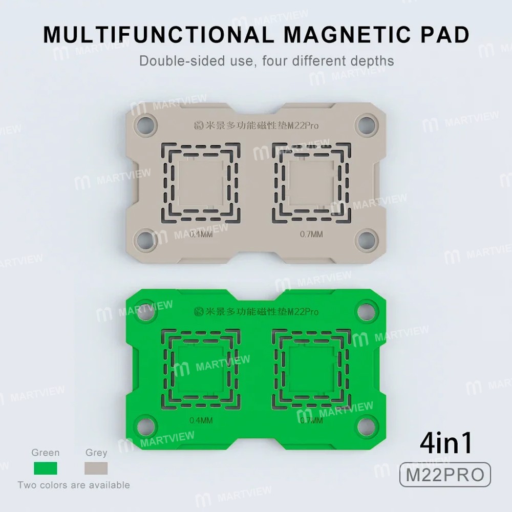 mijing m22-pro-4-in-1-multifunctional-double-sided-magnetic-heat-resistant-silicone-pad-2