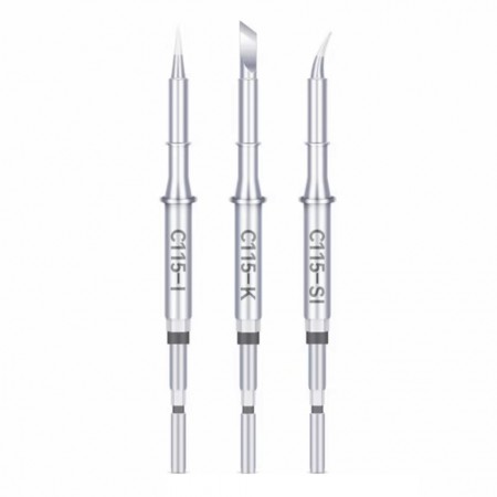 Yihua C115 Series Integrated Soldering Iron Tips for Most C115 Soldering Station Handle