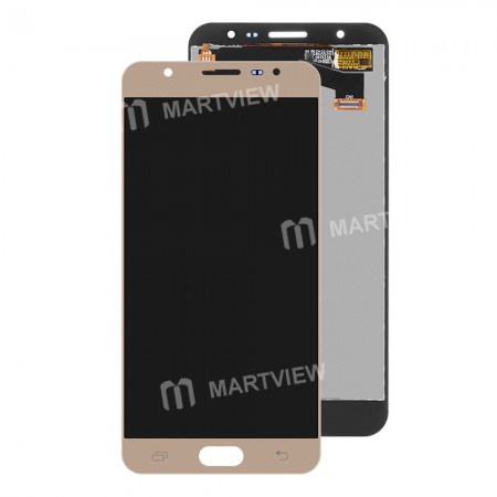 ISP LCD Display Touch Screen Digitizer Assembly Replacement for Samsung J7 Prime 2016 G610F - Gold