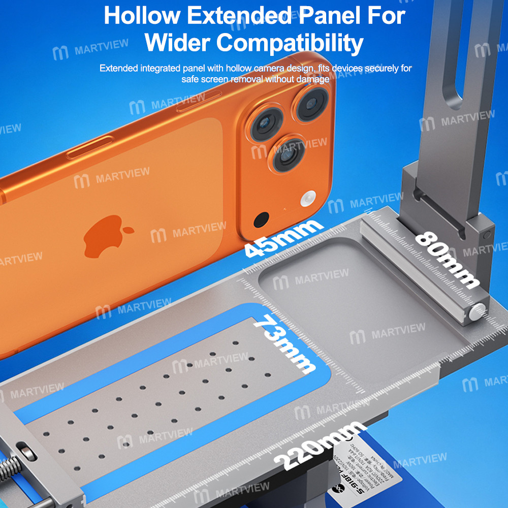 sunshine s-918f-plus-v20-360-rotation-curved-screen-separator-compatible-with-flat-curved-screen-12