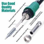 Yihua 882D Portable 2-in-1 Soldering Iron Hot Air Gun Soldering Station for Phone PCB BGA Repair