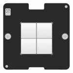 amaoe sm-w9024-sm-f9460-middle-layer-bga-reballing-stencil-platform-set-for-samsung-w24-z-fold5-4