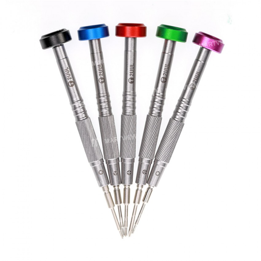 2UUL Upgrade Version Aluminum Handle Screwdriver for Mobile Phone iPad Repair