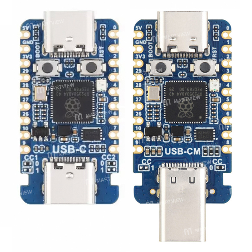 rp2350 usb-c-rp2350-usb-cm-mini-development-board-with-type-c-port-based-on-raspberry-pi-rp2350a-1