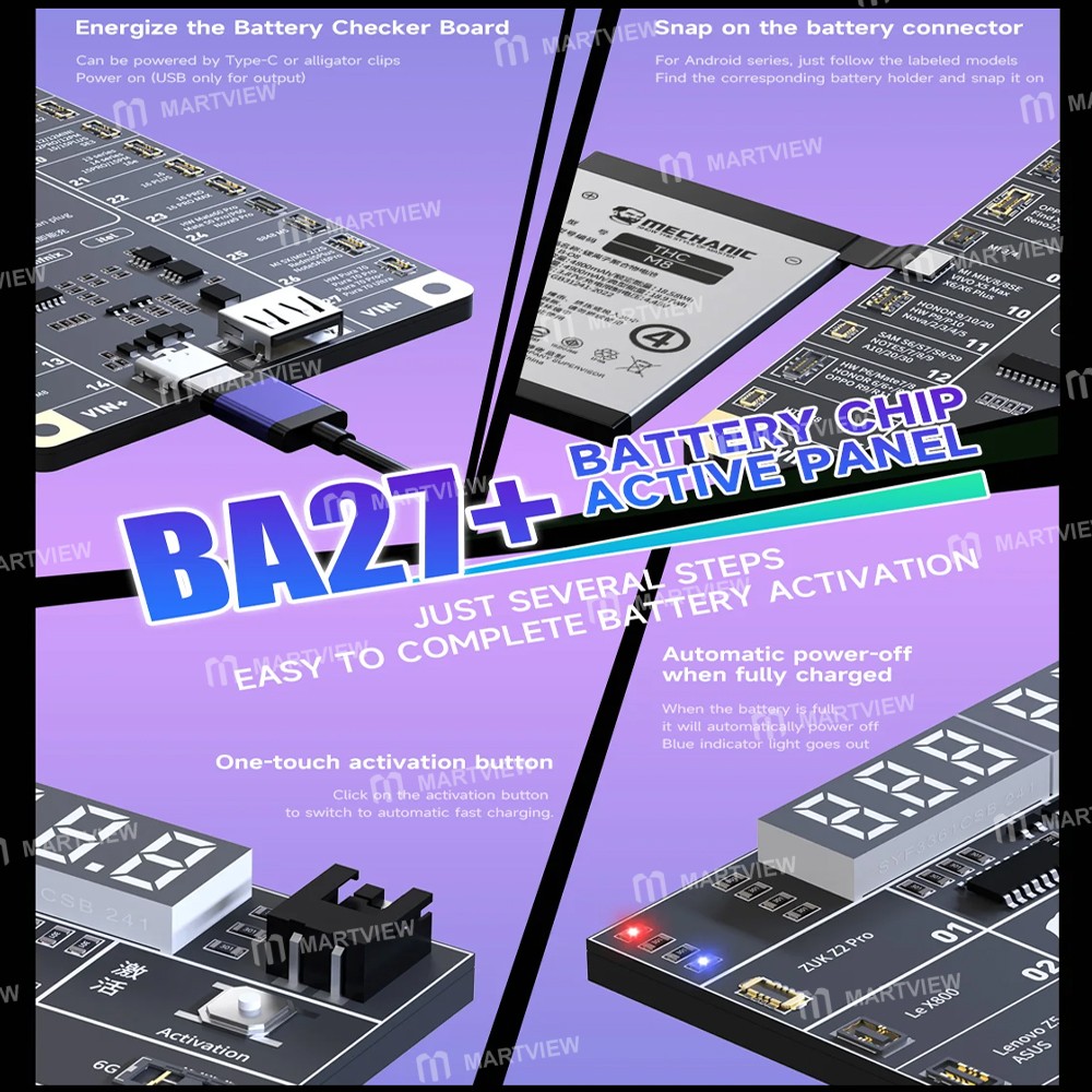 mechanic ba27-42v-low-voltage-output-battery-chip-activation-board-for-iphone-8-16pm-most-android-5