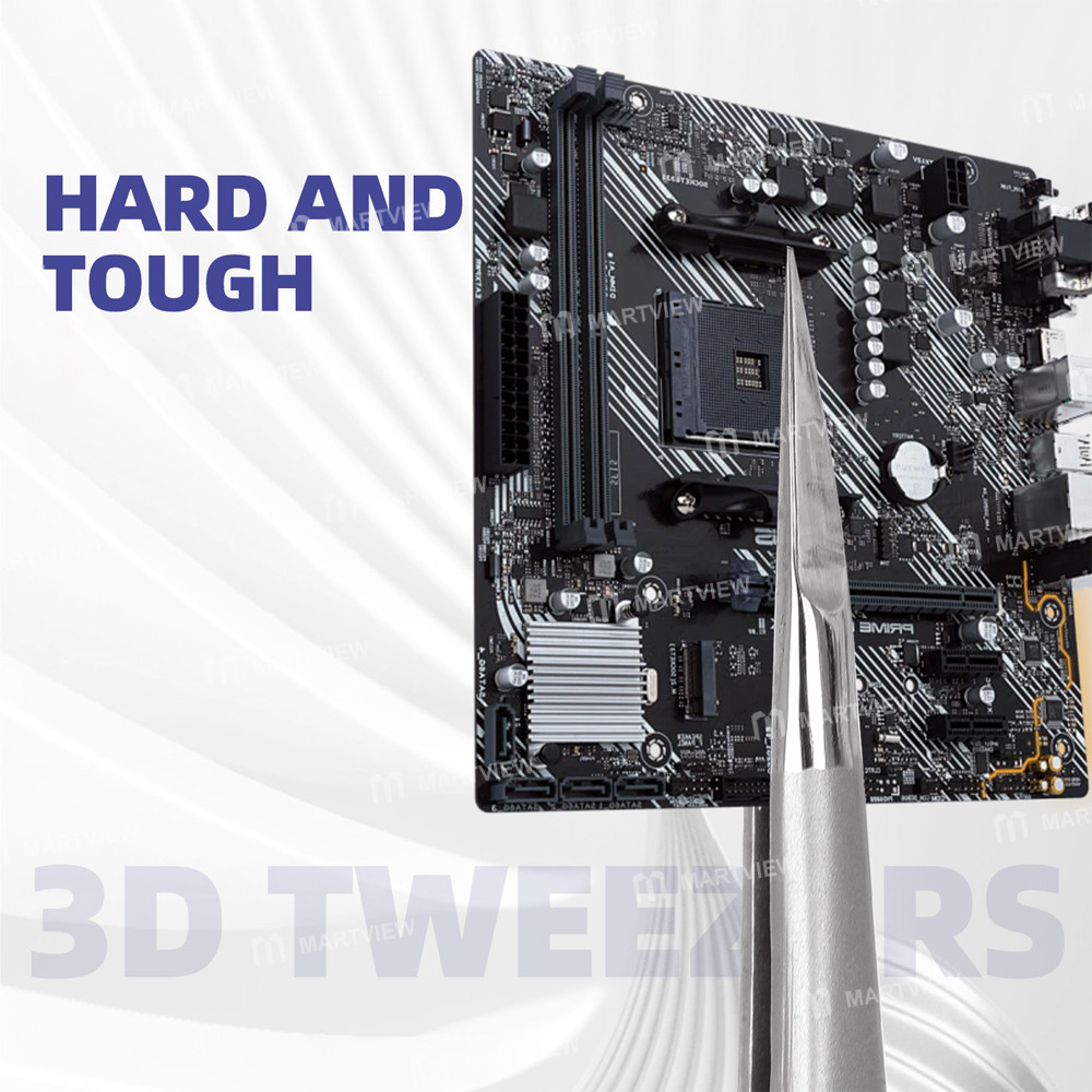 kgx 3d-non-magnetic-stainless-steel-precision-flying-wire-tweezers-6