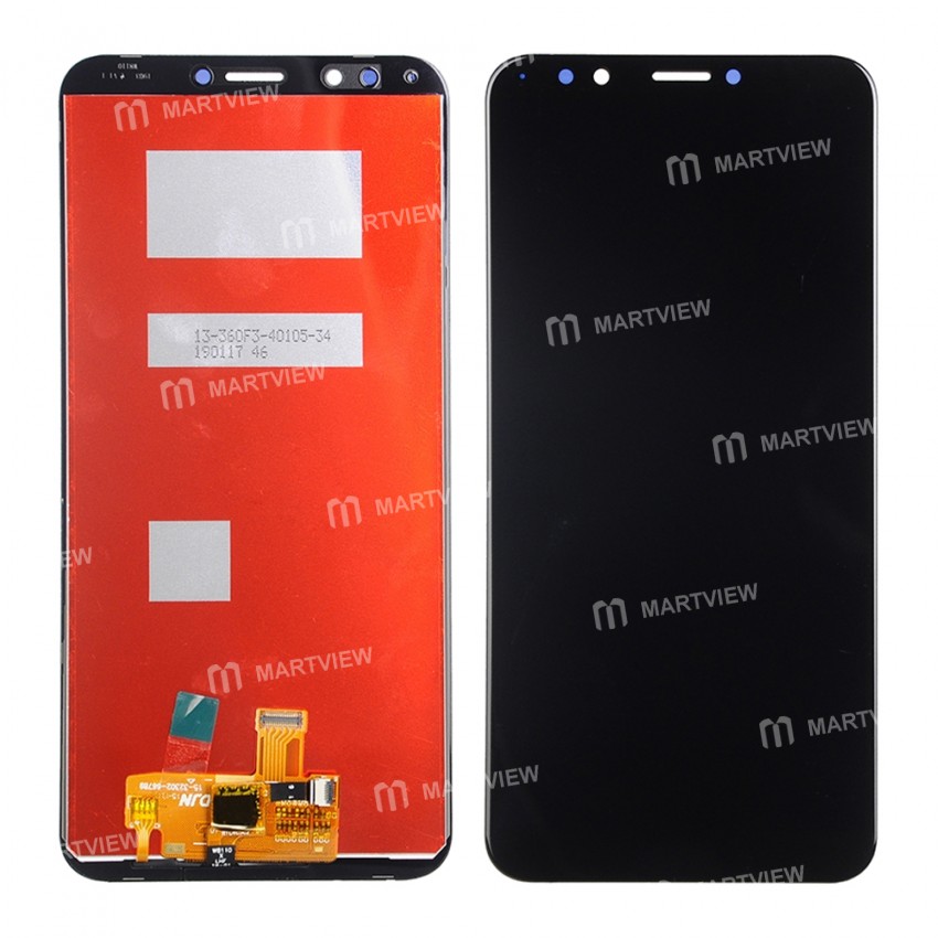LCD Display Touch Screen Digitizer Assembly Replacement for Huawei Y7 2018 - Black