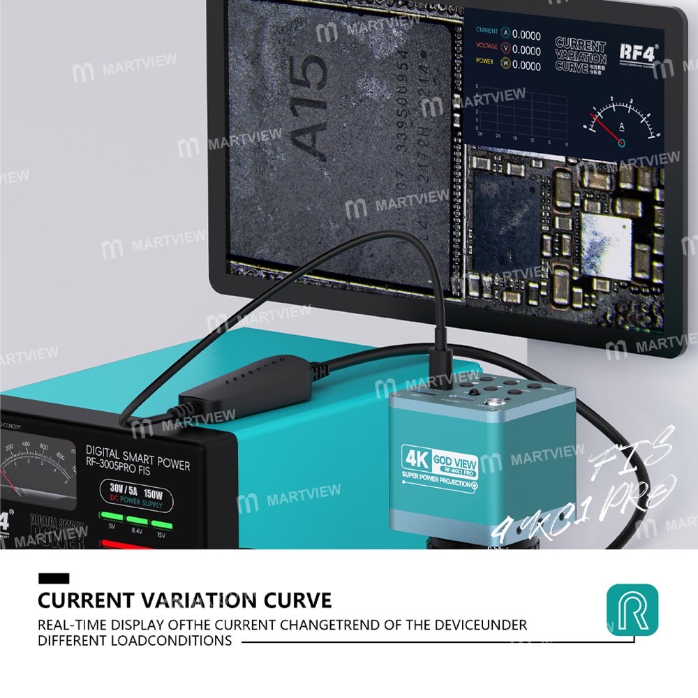 rf4 rf-4kc1-pro-4k-ultra-hd-microscope-industrial-camera-real-time-display-current-variation-curve-7