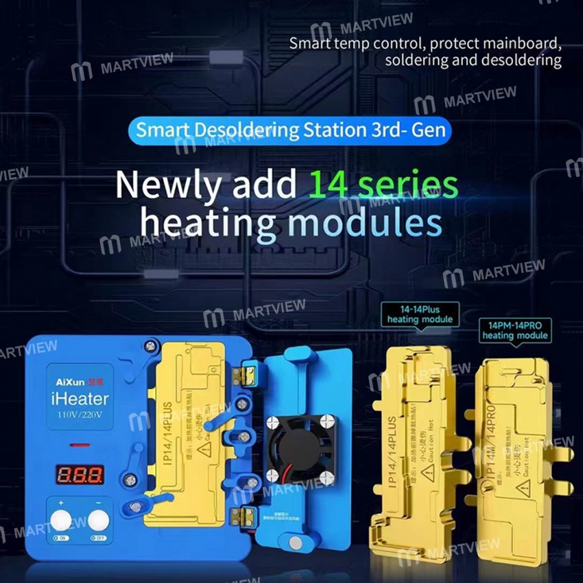 aixun iheater-3rd-gen-intelligent-desoldering-heat-platform-for-iphone-x-to-14pro-max-6
