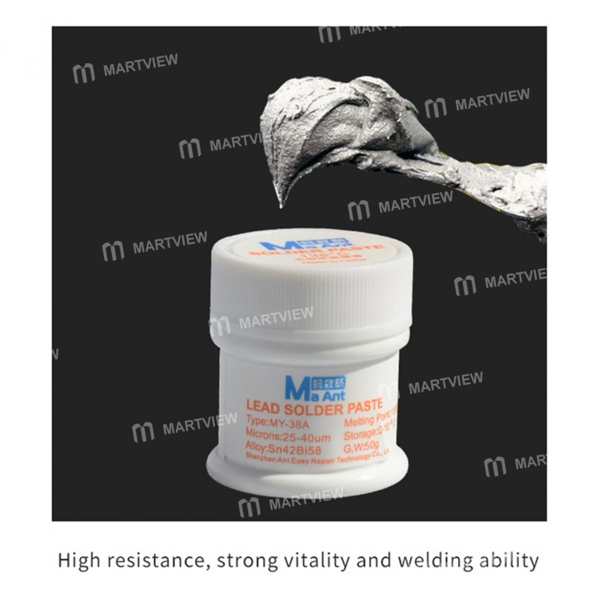 maant 50g-no-cleaning-lead-free-silver-containing-solder-paste-for-pcb-motherboard-repair-7