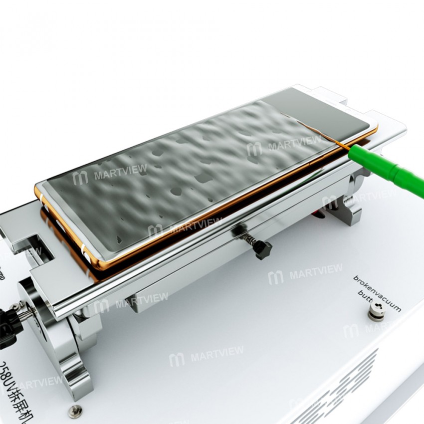 TBK-258 LCD Screen Housing Frame Separator Machine OCA Degumming UV Curing for iPhone Samsung LCD sc