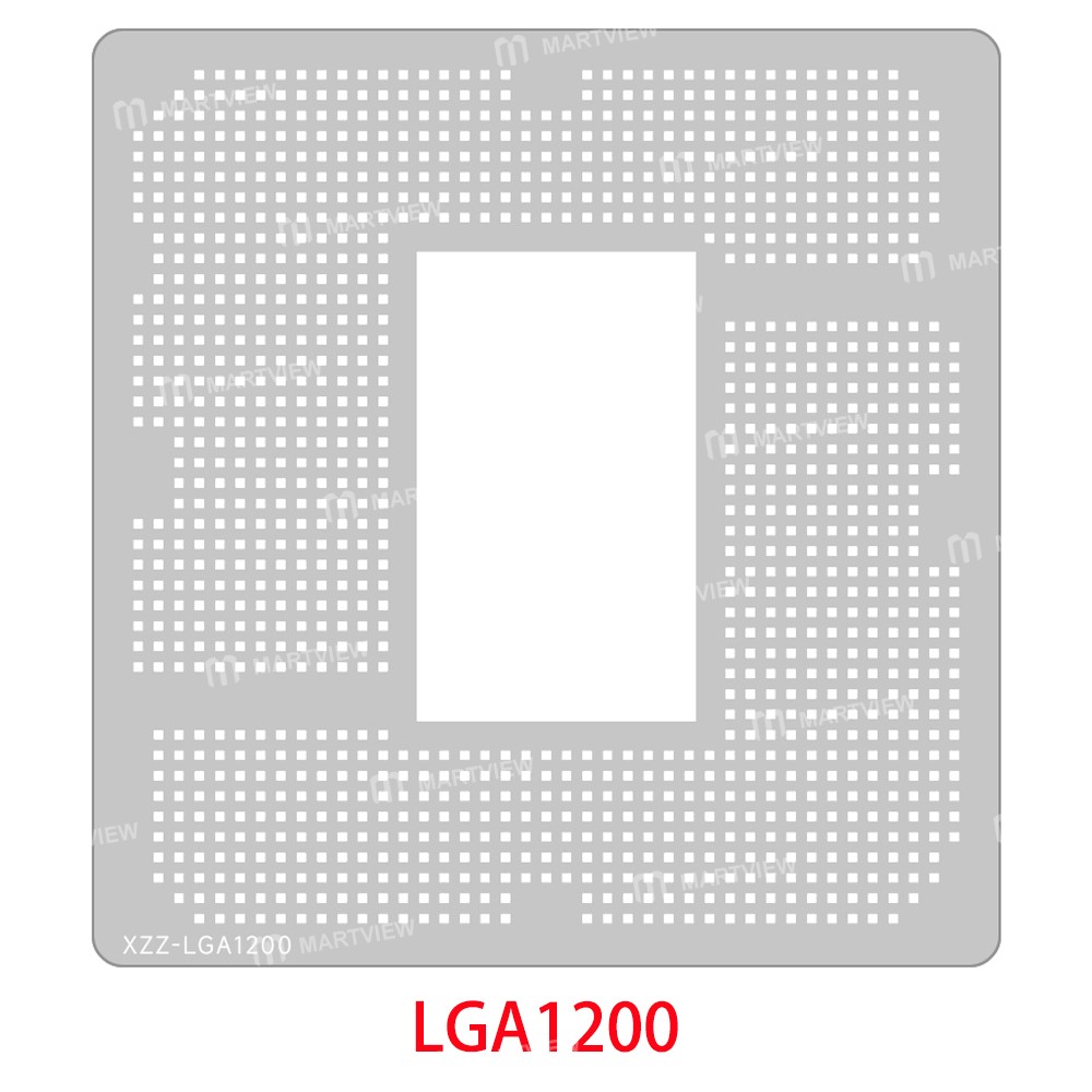 xzz motherboard-cpu-socket-bga-reballing-stencil-for-intel-lga-series-amd-am-series-5