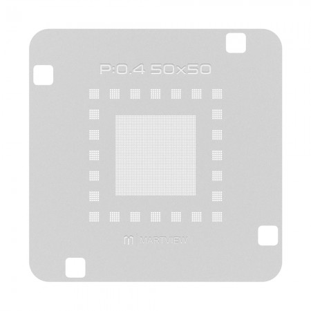 Martview RB-03 P:0.4 50x50 Universal BGA ICs Reballing Stencil Net