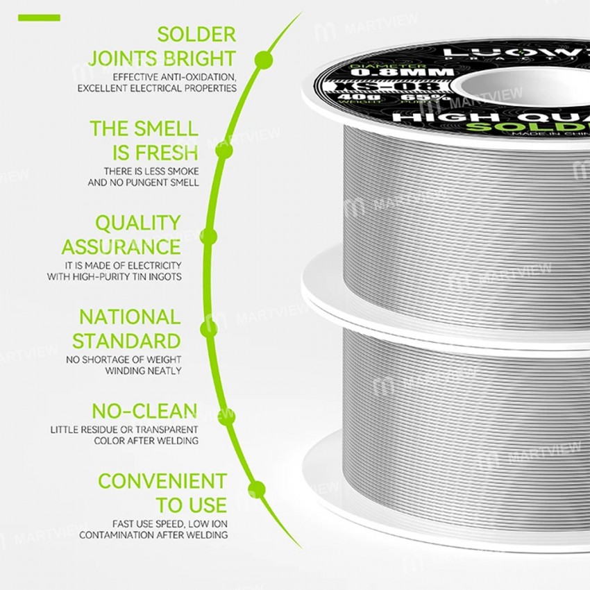 luowei 40g-high-purity-rosin-core-low-temperature-welding-tin-wire-4
