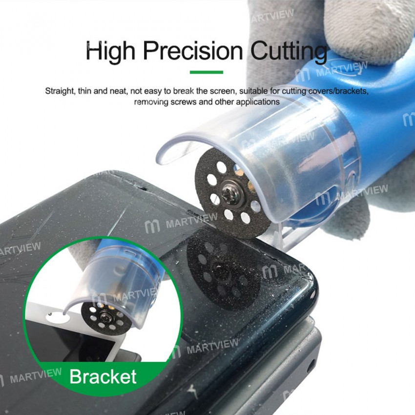 Relife RL-056D Intelligent Cutting / Degumming Polishing Machine for Phone LCD Screen Repair