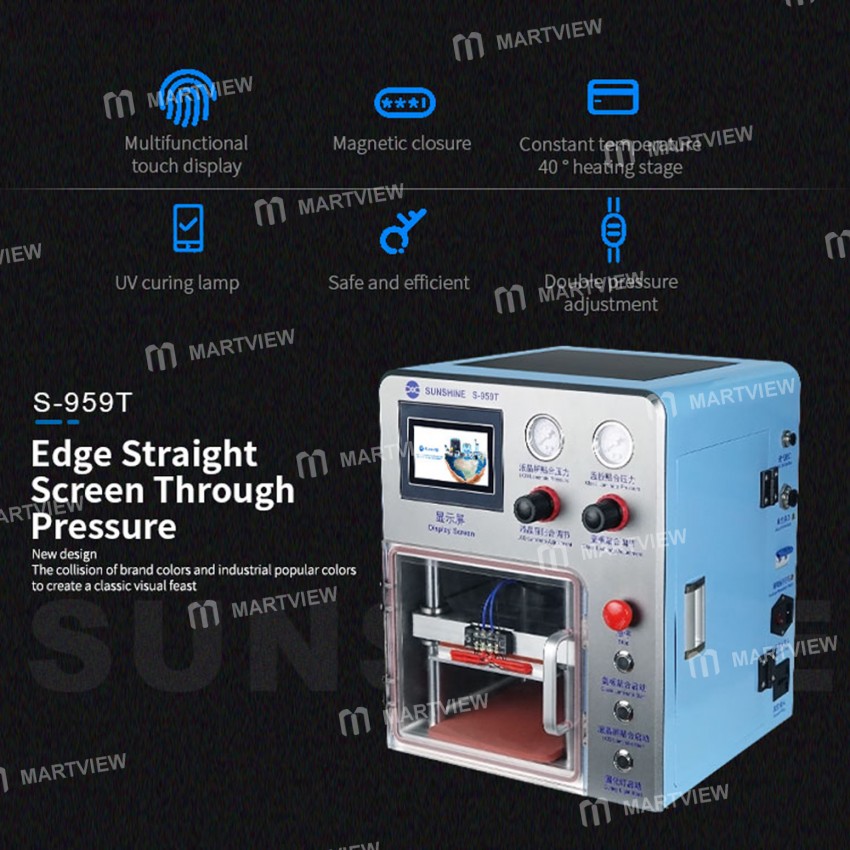 Sunshine S-959T Split Surface LCD Laminating Machine