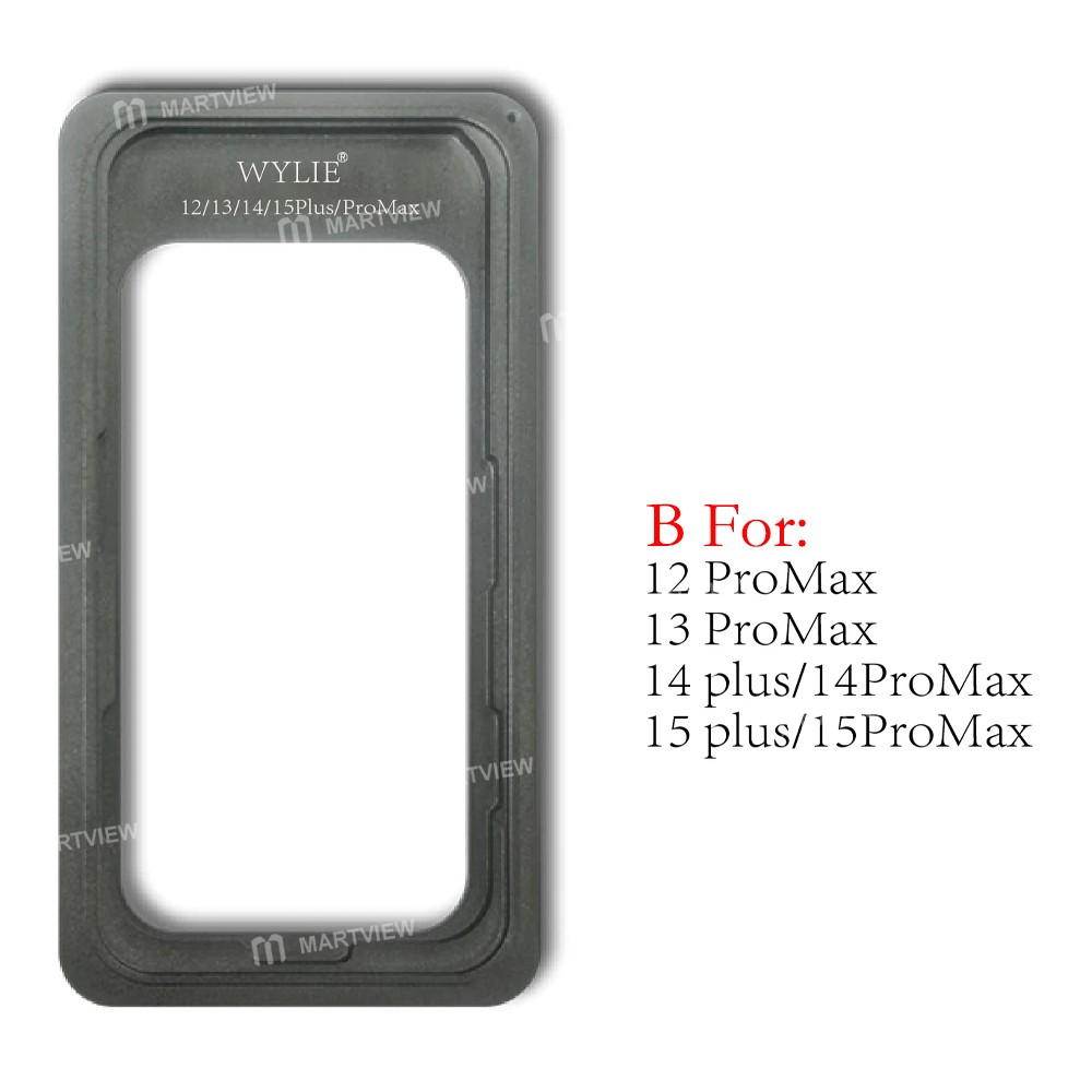 wylie ip-series-magnetic-screen-positioning-mold-for-iphone-12-to-16pro-max-3