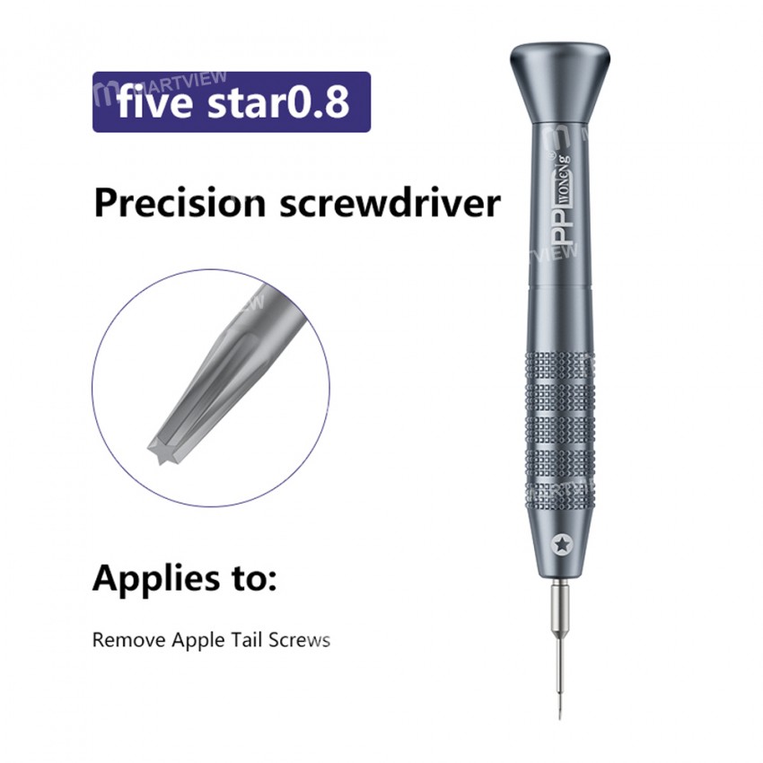 PPD Multi-spec S2 Alloy Steel High-precision Magnetic Screwdriver for iPhone/Samsung/iPad Repair