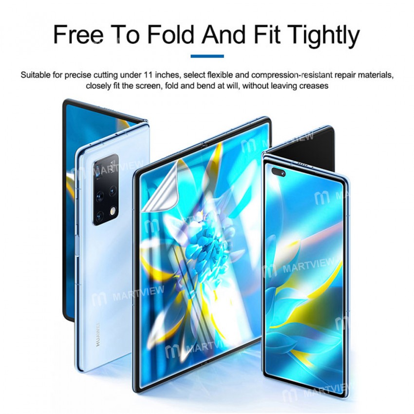 Sunshine SS-057R+ 11-inch 360° Full Cover Hydrogel Protective Film for Folding Screen Phone - 25Pcs