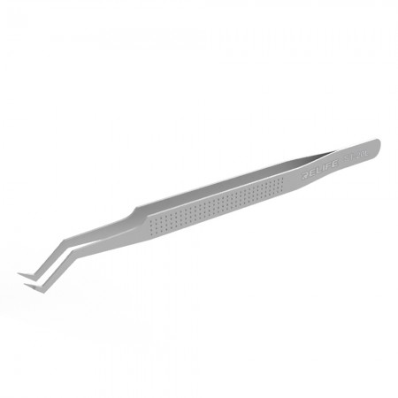 Relife ST-20L Anti-Magnetic Stainless Steel Tweezers for Tinning Positioning