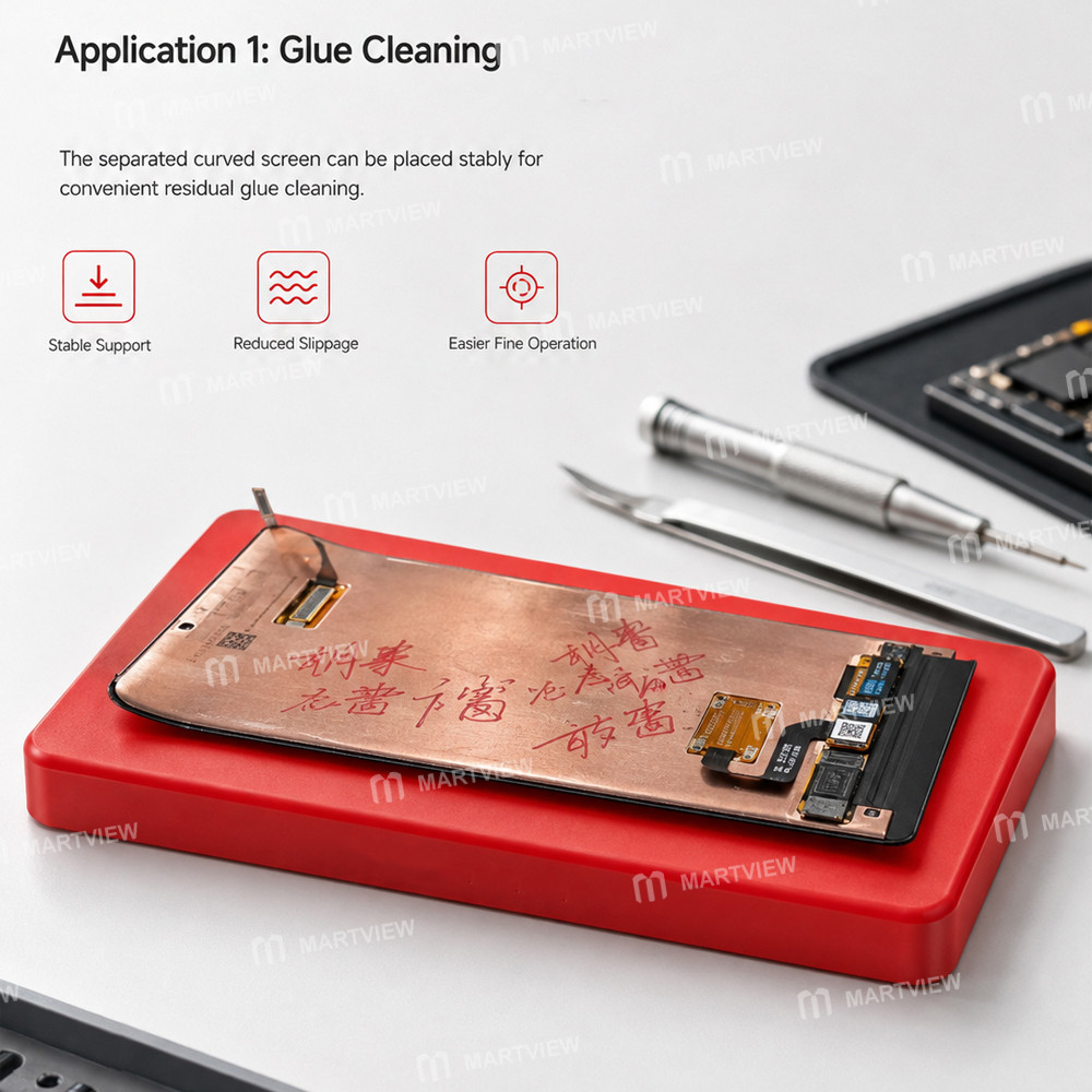 ifixes id77-curved-screen-silicone-positioning-pad-for-glue-cleaning-lamination-positioning-10