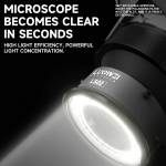 luowei lw-ls02-64-led-beads-caliber-61mm-microscope-polarized-ring-light-source-3