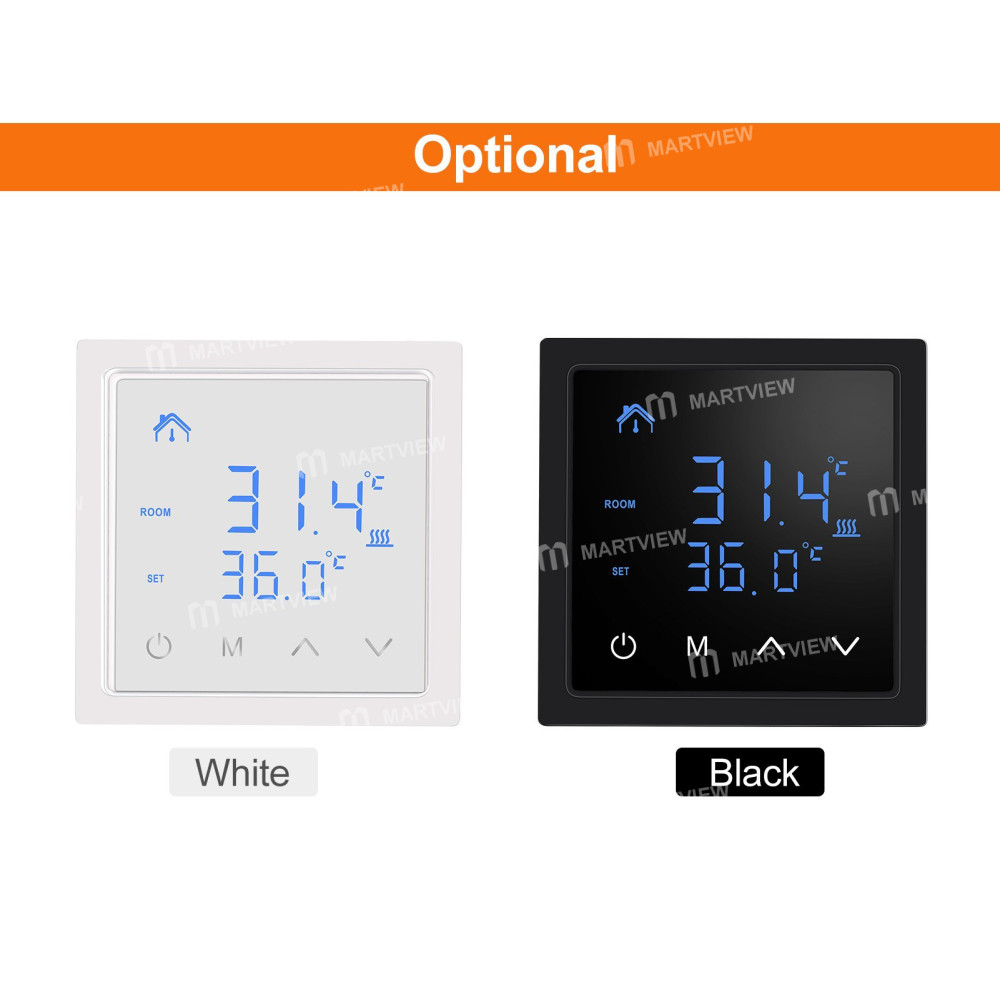 smart thermostat-16a-floor-heating-temperature-controller-with-led-touch-screen-85-265v-electric-hea