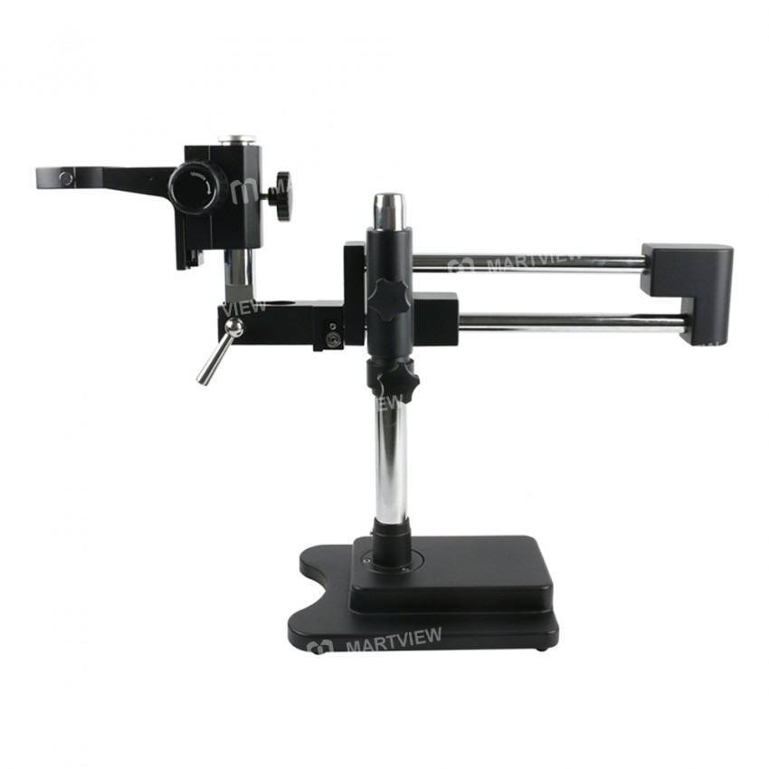 Universal Double Boom 76mm Binocular Trinocular Stereo Zoom Microscope Universal Bracket With Focusi