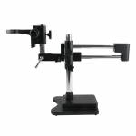 Universal Double Boom 76mm Binocular Trinocular Stereo Zoom Microscope Universal Bracket With Focusi