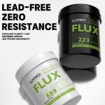 luowei lw-223-lw-559-100g-non-resistive-non-conductive-no-clean-lead-free-soldering-bga-flux-paste-4