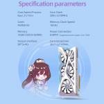 Yeston RX6800XT YB 16G / 256bit / GDDR6 Memory Gaming Graphics Card with Dual Light Effect Mode DP*3