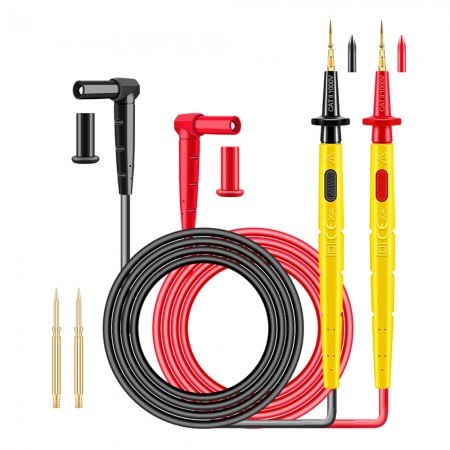 Luxianzi 1000V / 20A Replaceable Universal Stainless Steel Multimeter Test Leads