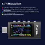 kws x1-type-c-multifunctional-voltage-current-power-meter-supports-ripple-testing-and-charging-proto