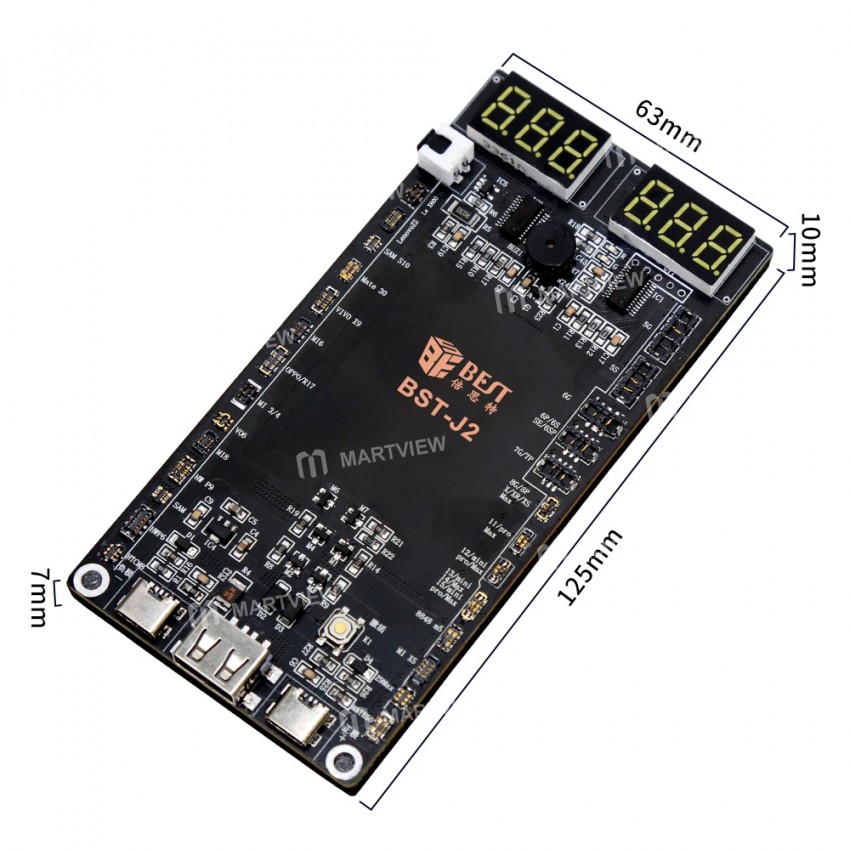 bst j2-one-click-quick-battery-activation-detection-board-for-iphone-5-to-15pro-max-android-4