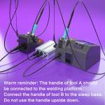 i2C SW-CH Intelligent Welding Station Expansion Base Applies to JBC T115 / T210 / T245 Soldering Sta