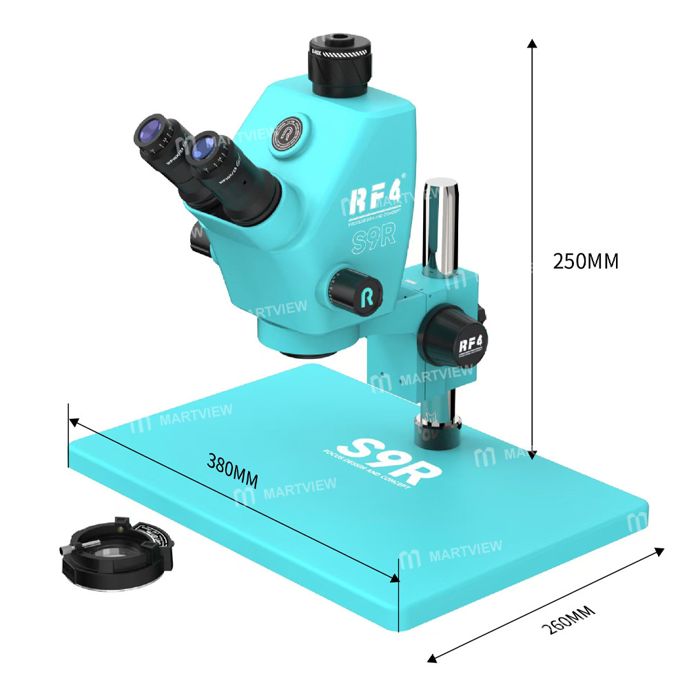 rf4 s9r-7-74x-ultra-wide-field-continuous-zoom-trinocular-stereo-microscope-with-big-base-12