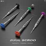 2UUL 5in1 P2 PH000 Y0.6 T2 Convex Cross 3D Ultra Hard Magnetic Scroo Screwdriver Set