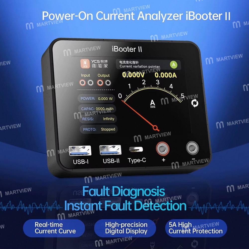 ycs ibooter-ii-30v-5a-3-in-1-visual-diagnosis-power-on-current-analyzer-2