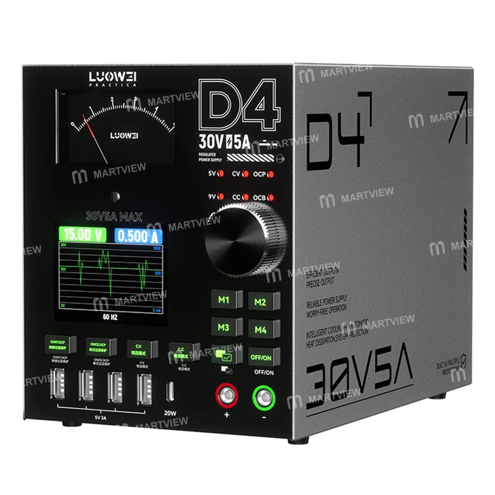 luowei d4-30v-5a-four-channel-storage-high-frequency-output-curved-color-screen-dc-power-supply-1