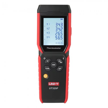 UNI-T UT325F High Precision Digital Display Four-Channel Thermocouple Thermometer