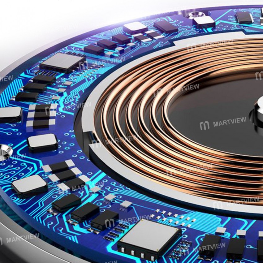 Mechanic iCharge 8 Pro 8-Port QC 3.0 Wireless Intelligent Fast Charging Station with LCD Display