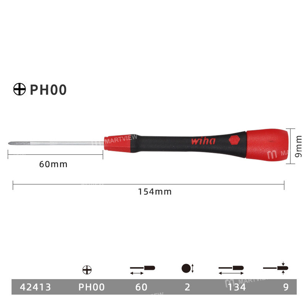 wiha ph-series-precision-phillips-screwdrivers-for-household-appliances-electronic-products-repair-4
