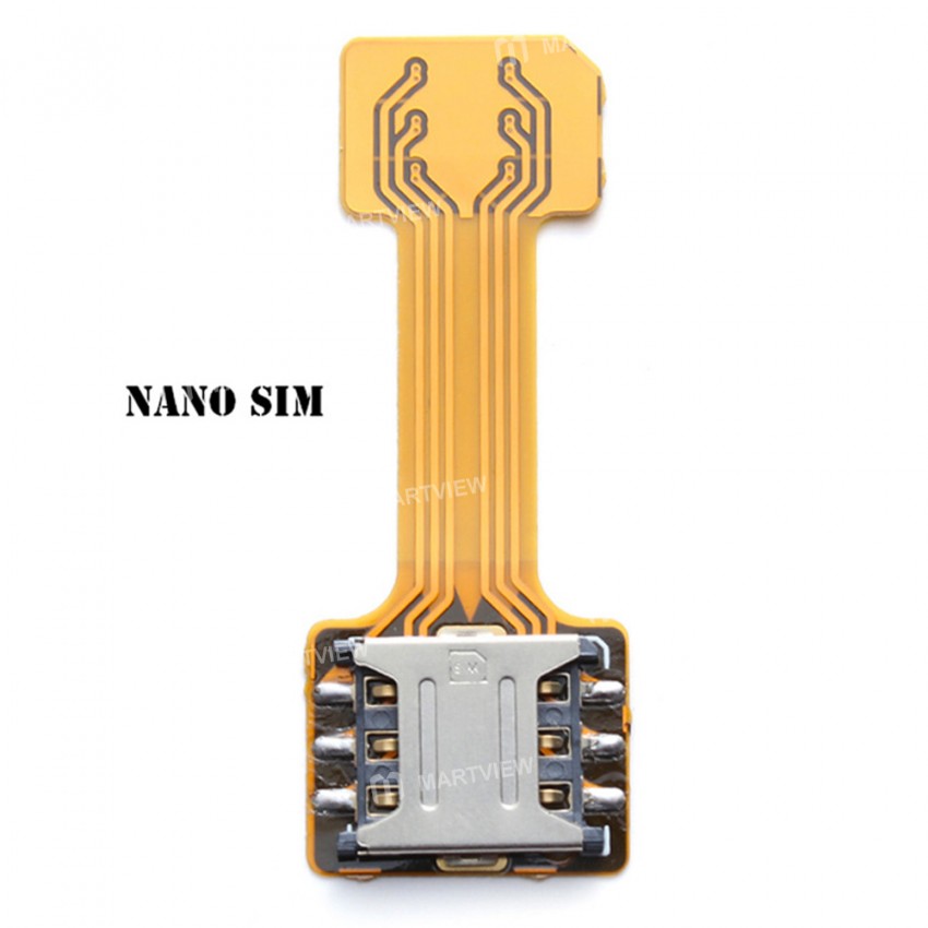 SIM Card Extension Adapter for Xiaomi/Samsung/Huawei Dual SIM Mobile Phone