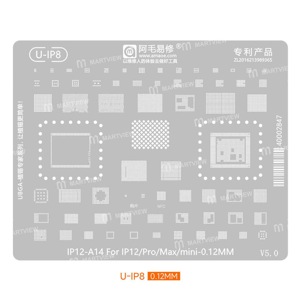 amaoe 10-in-1-iphone-series-cpu-comprehensive-bga-reballing-stencil-set-for-iphone-8-to-18pro-max-5