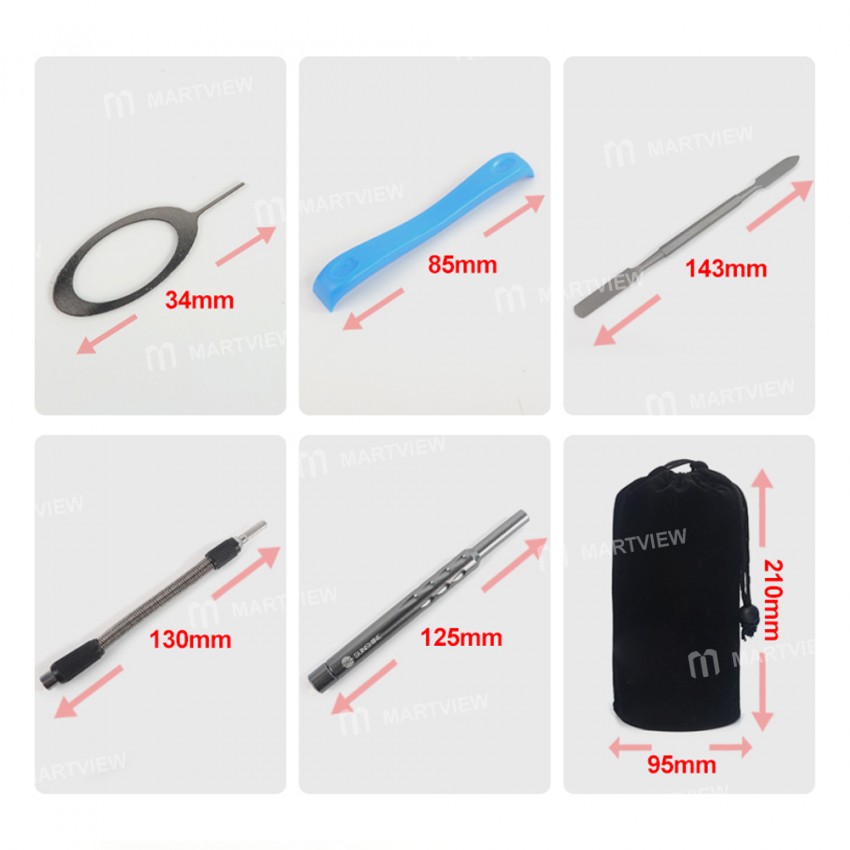 Sunshine SS-5120 128-in-1 Precision S2 Alloy Steel Screwdriver Set