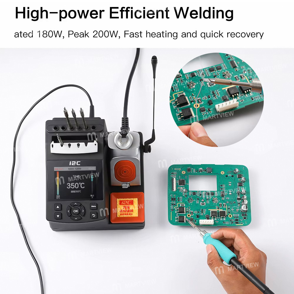 i2c 5scn-200w-high-power-pid-intelligent-temperature-control-c210-c245-industrial-soldering-station-