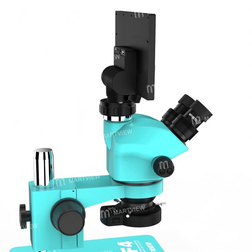 rf4 rf-7050tvp-ys010w-7-50x-synchronous-zoom-trinocular-stereo-microscope-with-big-base-hd-monitor-6