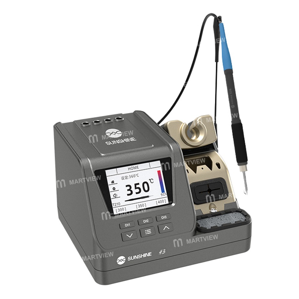 sunshine h3-c210-version-80w-intelligent-soldering-station-supports-t245-t210-t115-handles-1